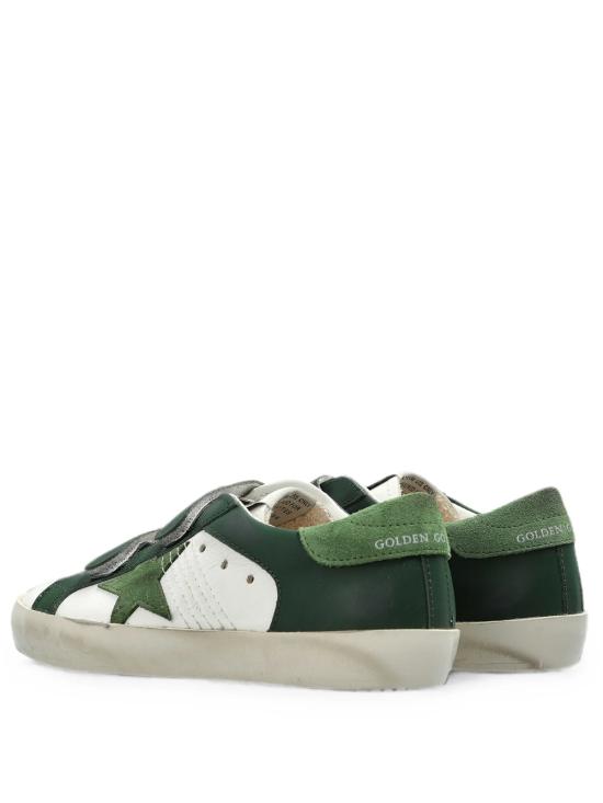 26FW [키즈] 골든구스 스니커즈 GYF00143 F008663 10502 WHITE GREEN - GOLDEN GOOSE