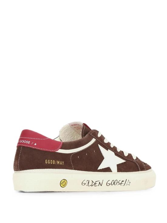 26FW [키즈] 골든구스 스니커즈 GTF00496 F008645 55773 BROWN WHITE RED - GOLDEN GOOSE