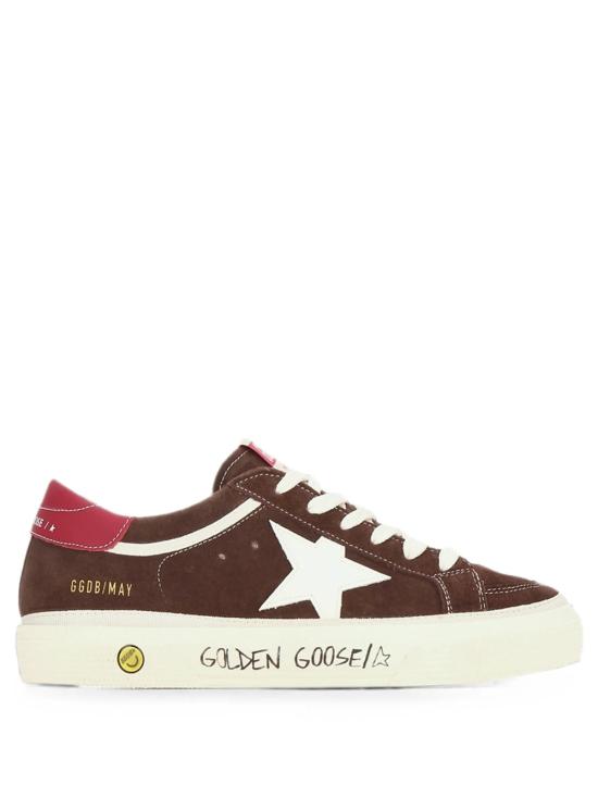 26FW [키즈] 골든구스 스니커즈 GTF00496 F008645 55773 BROWN WHITE RED