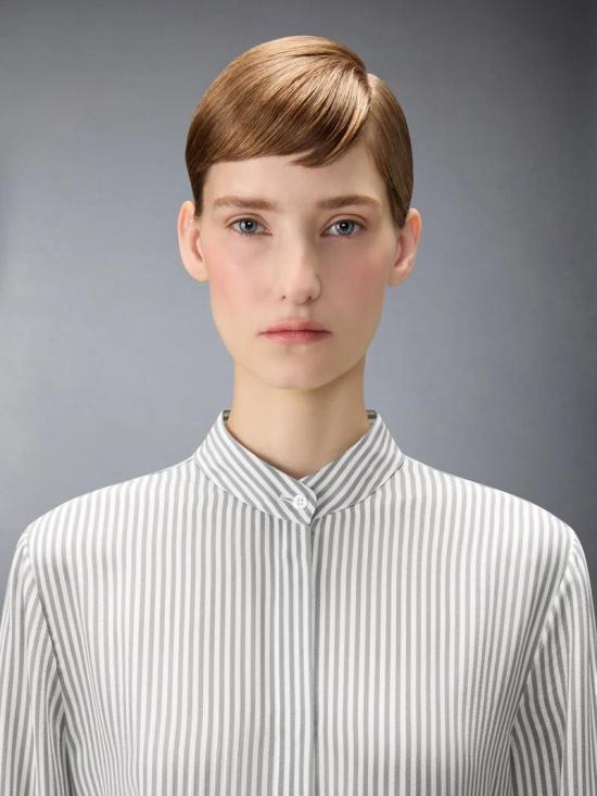 26FW 톰브라운 셔츠 FLL210A06205 035 MED GREY - THOM BROWNE
