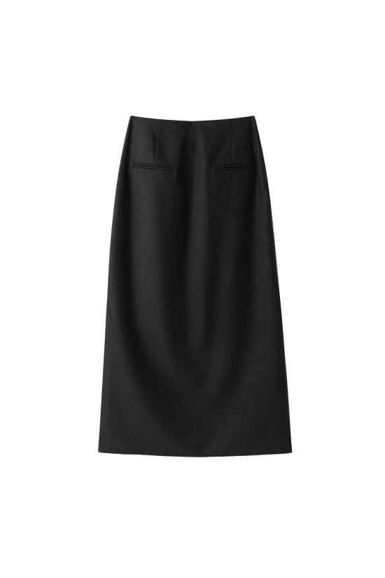 26FW 빅토리아 찬 스커트 AW26013BL AB025110 XS
