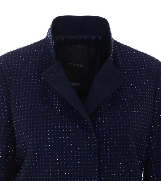 26FW 핑코 수트 자켓 107673 A3M0G56 Blue - PINKO