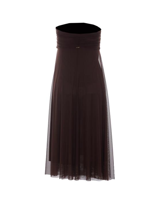26FW 트윈셋 미디 원피스 262TF2033 13611 Brown - TWINSET