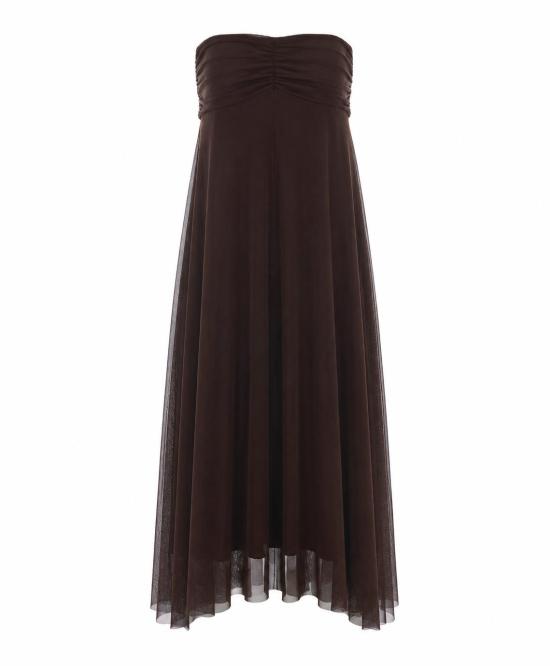 26FW 트윈셋 미디 원피스 262TF2033 13611 Brown