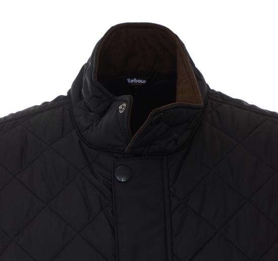 26FW 바버 로어데일 베스트 MGI0245 BK11 BLACK - BARBOUR