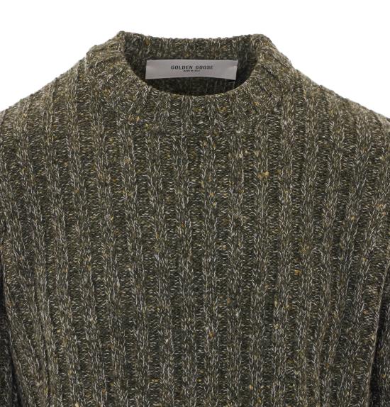 26FW 골든구스 스웨터 GMP02827 P00267835397 GREEN - GOLDEN GOOSE