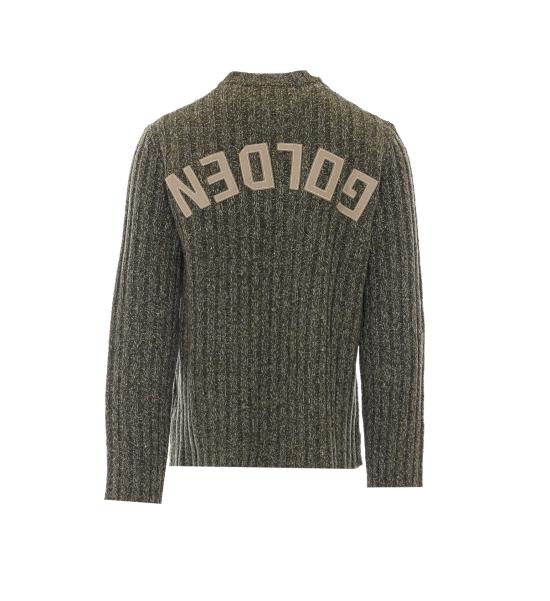 26FW 골든구스 스웨터 GMP02827 P00267835397 GREEN - GOLDEN GOOSE