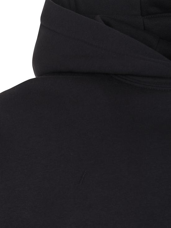 26FW 더블유오씨 후드 티셔츠 126SW037FL BLACK - WOC