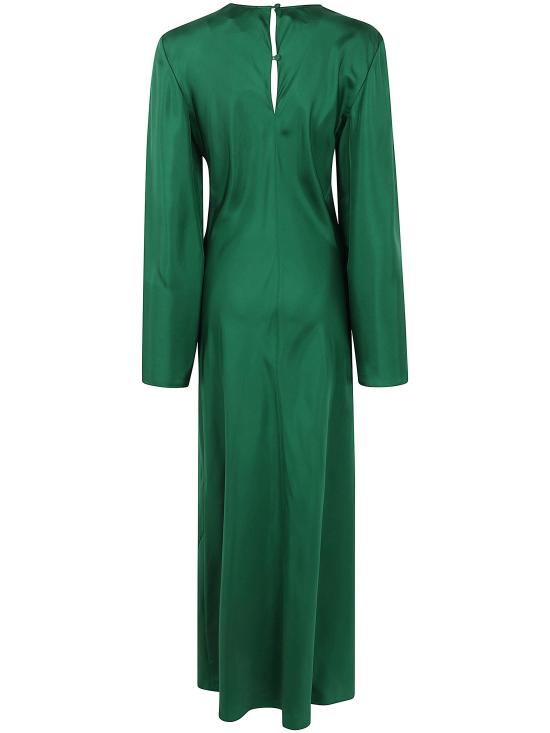 26FW 로에 미디 원피스 413 33 085 302373 EMERALD - ROHE