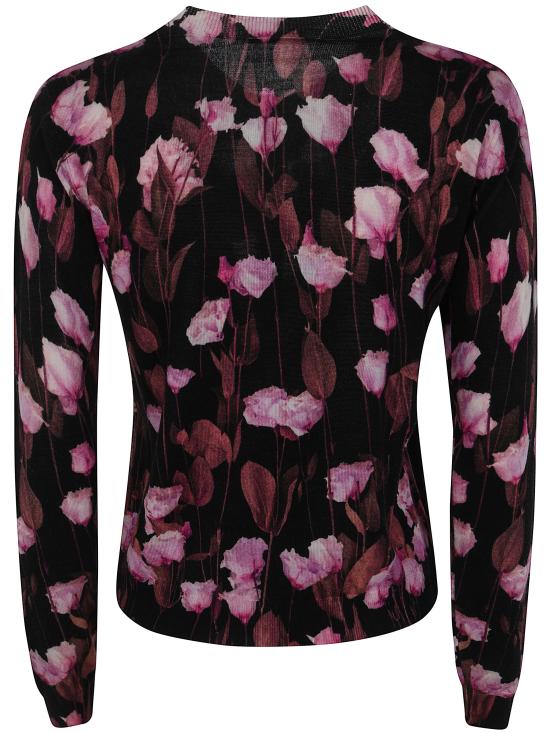 26FW 인베드위드유 스웨터 ZB05 241 FLORAL AND GEOMETRIC PRINT - IN BED WITH YOU