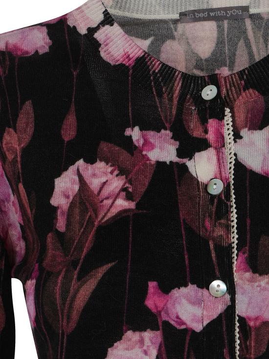 26FW 인베드위드유 스웨터 ZB05 241 FLORAL AND GEOMETRIC PRINT - IN BED WITH YOU