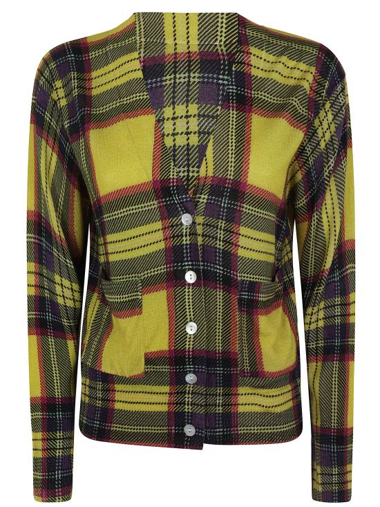 26FW 인베드위드유 가디건 ZB12 264 GEOMETRIC PRINT