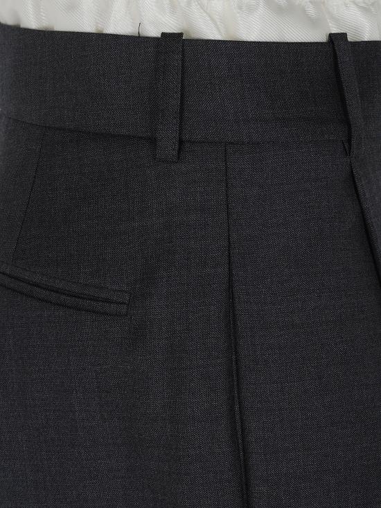 26FW 로에 스트레이트 팬츠 421 30 021 021300 DARK GREY MELANGE - ROHE
