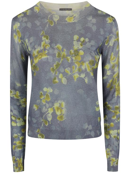 26FW 인베드위드유 스웨터 ZB04 207 FLORAL PRINT