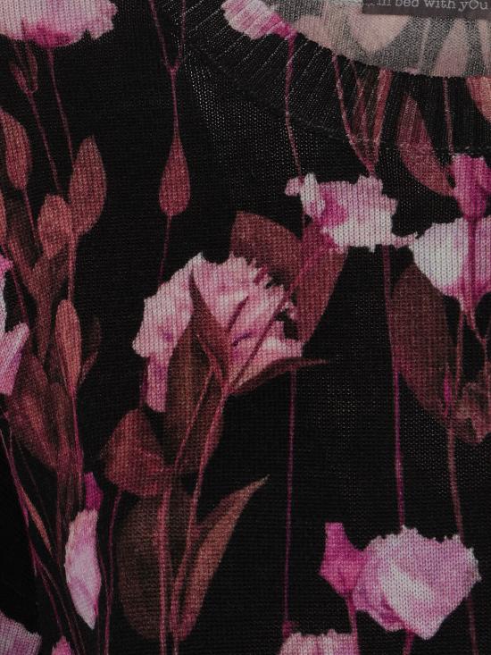 26FW 인베드위드유 스웨터 ZB06 241 FLORAL AND GEOMETRIC PRINT - IN BED WITH YOU