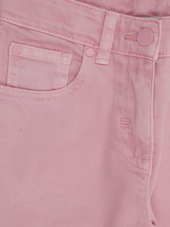 26FW [키즈] 스텔라 맥카트니 스트레이트 팬츠 TZ6C10 Z0156 507 PINK - STELLA MCCARTNEY