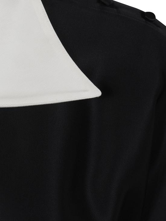 26FW 로에 탑 421 20 116 001308 BLACK - ROHE