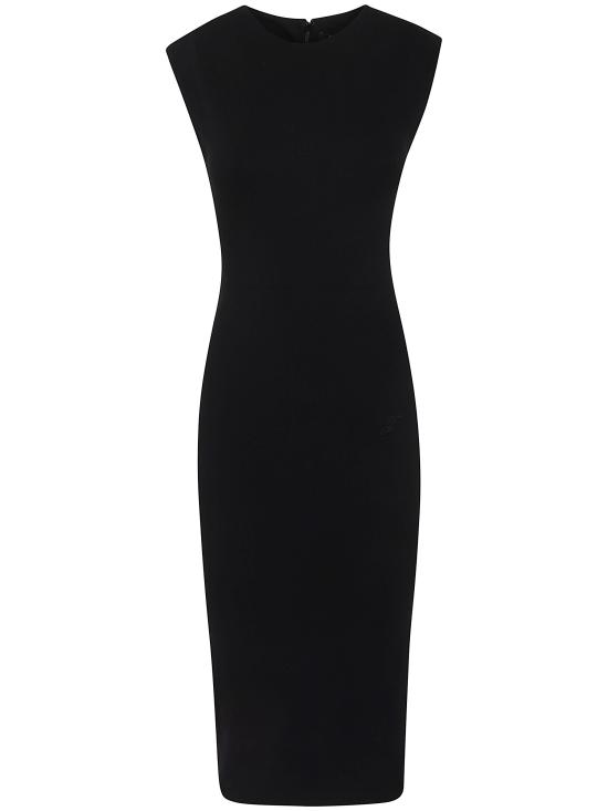 26FW 자크뮈스 미디 원피스 26HDRW00889AW00476 990 BLACK