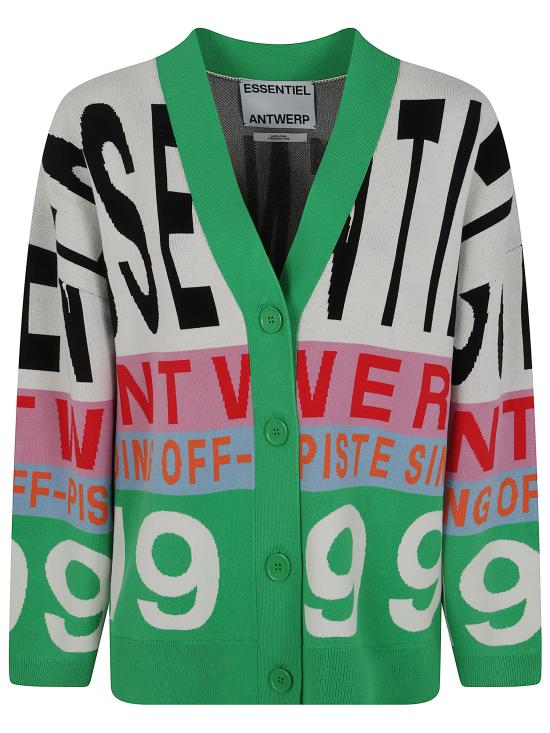 26FW 에쌍씨엘 가디건 KREEZER K1OW COMBO OFF WHITE