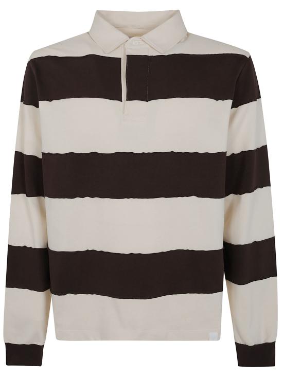 26FW 더블유오씨 폴로 티셔츠 126PO2240BO IVORY BROWN