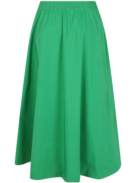 26FW 에쌍씨엘 롱 스커트 KEELY2 KQ23 KIWI QUEEN GREEN - ESSENTIEL