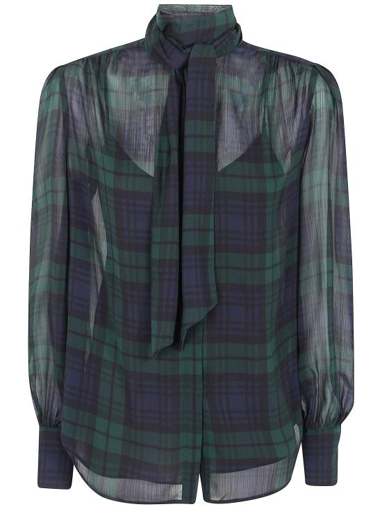 26FW 랄프 로렌 셔츠 200B27683 001 NAVY GREEN BLACK