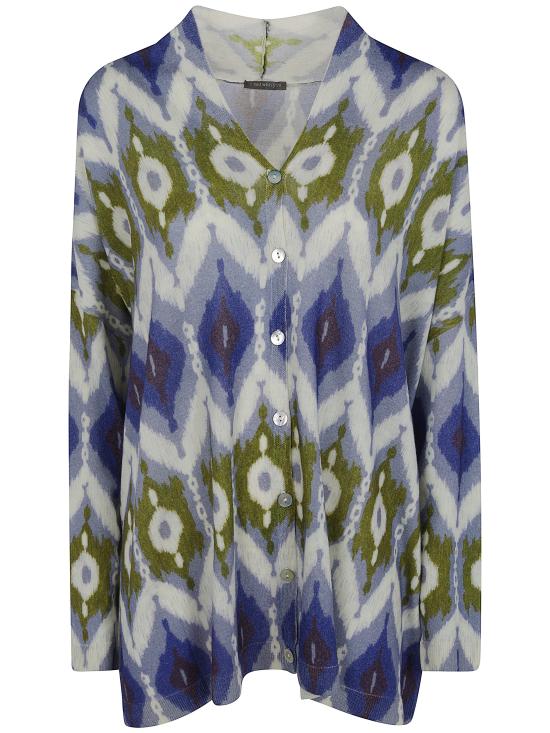 26FW 인베드위드유 가디건 ZB07 130 ABSTRACT PRINT