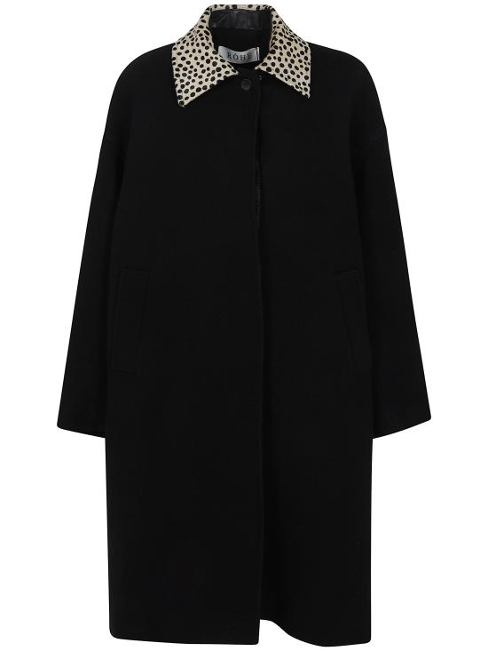 26FW 로에 코트 421 10 176 001308 BLACK