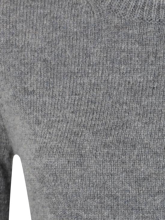 26FW 바이말렌비거 스웨터 104137 T5M GREY MELANGE - BY MALENE BIRGER