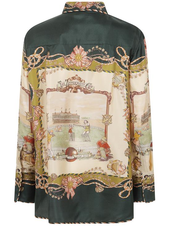 26FW 짐머만 셔츠 0901TF261 FSSCF FOREST SCARF - ZIMMERMANN
