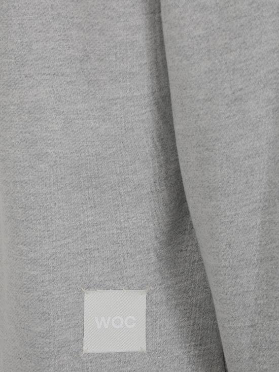 26FW 더블유오씨 후드 티셔츠 126SW133FD GREY MELANGE - WOC