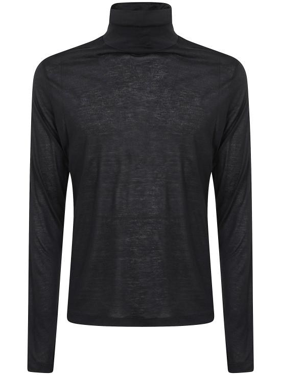 26FW 더블유오씨 터틀넥 126TS196JL BLACK