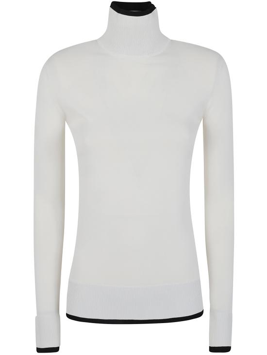 26FW 토템 터틀넥 264 WRT0815 YA0336 059 OFF WHITE