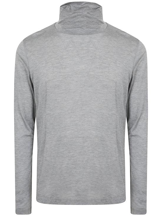 26FW 더블유오씨 터틀넥 126TS196JL GREY MELANGE
