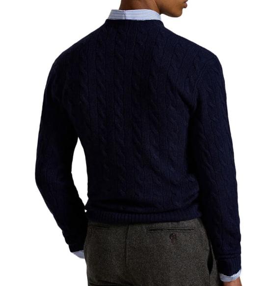 26FW 랄프 로렌 스웨터 710876762002 HUNTER NAVY - RALPH LAUREN