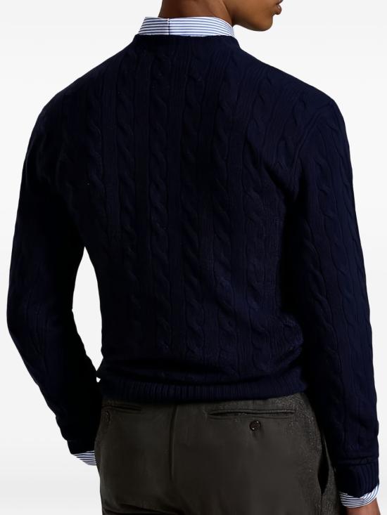26FW 랄프 로렌 스웨터 710876762002 HUNTER NAVY - RALPH LAUREN