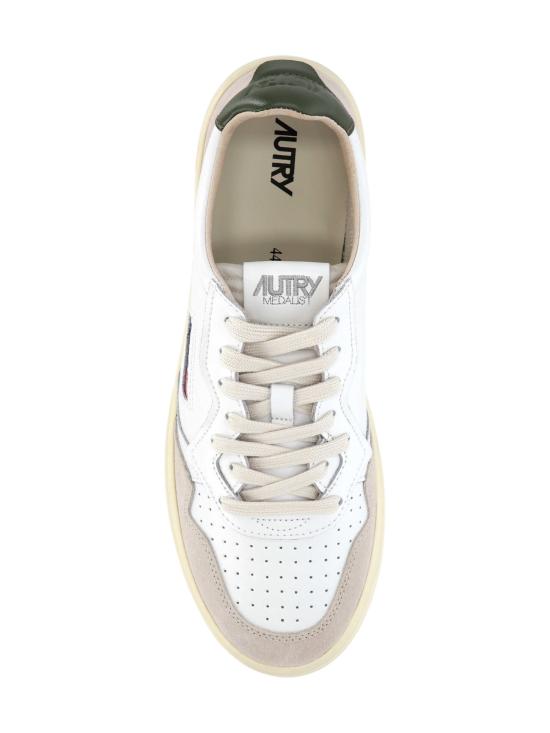 26FW 오트리 메달리스트 로우 스니커즈 AULM LS17BRONZEGRN - AUTRY