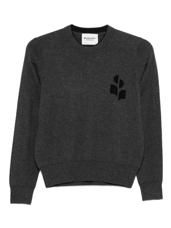 26FW 이자벨마랑에뚜왈 스웨터 PU0858FA D1L16EANBK ANTHRACITE BLACK
