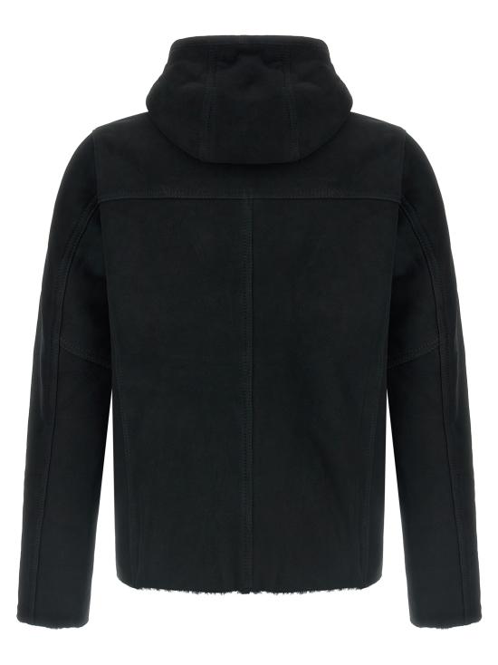 26FW 조르지오 브라토 후드 티셔츠 GU27F26018MEVLNERO Black - GIORGIO BRATO