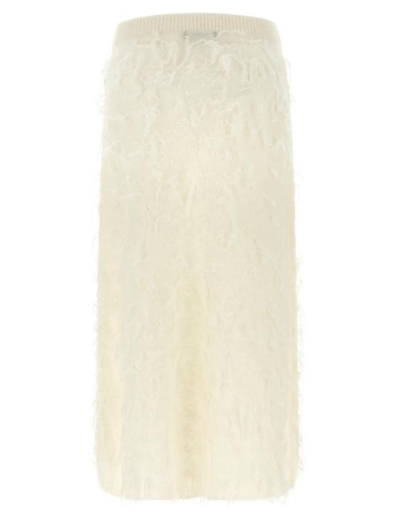 26FW 파비아나 필리피 미디 스커트 GND226F760D93625 White - FABIANA FILIPPI