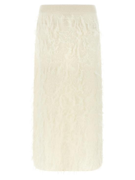 26FW 파비아나 필리피 미디 스커트 GND226F760D93625 White