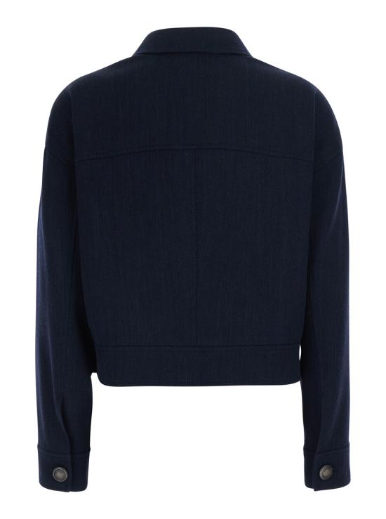 26FW 브루넬로 쿠치넬리 수트 자켓 MB1887597PC2154 Blu - BRUNELLO CUCINELLI