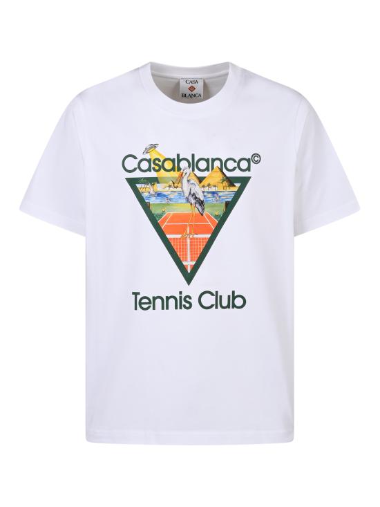 26FW 카사블랑카 셔츠 MPF26JTS00103 TENNIS CLUB TRIANGLE - CASABLANCA