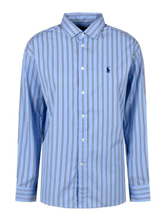26FW 폴로 랄프로렌 셔츠 211910743 514 2062 LT BLUE WHITE MUL