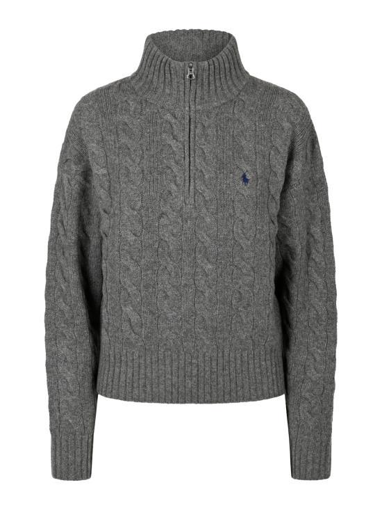 26FW 폴로 랄프로렌 스웨터 211972130 501 FLANNEL GREY HEATHER - POLO RALPH LAUREN