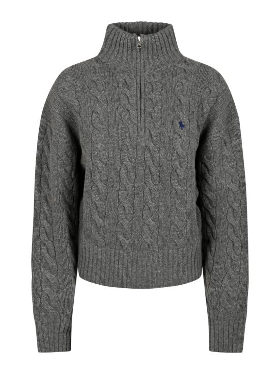 26FW 폴로 랄프로렌 스웨터 211972130 501 FLANNEL GREY HEATHER