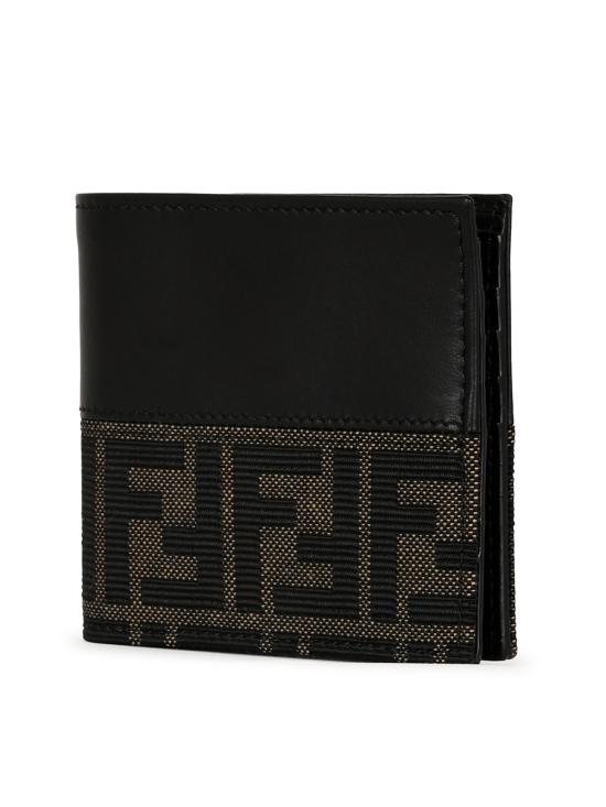 26FW 펜디 FF 바이폴드 월렛 7M0169 B139F0XLL NERO TABACCO MORO - FENDI