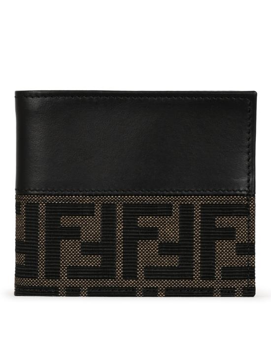 26FW 펜디 FF 바이폴드 월렛 7M0169 B139F0XLL NERO TABACCO MORO - FENDI