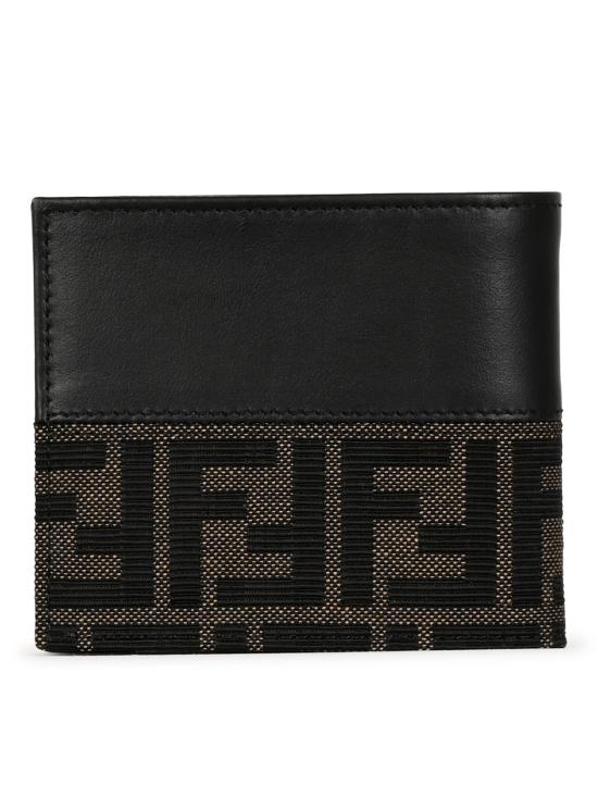 26FW 펜디 FF 바이폴드 월렛 7M0169 B139F0XLL NERO TABACCO MORO - FENDI