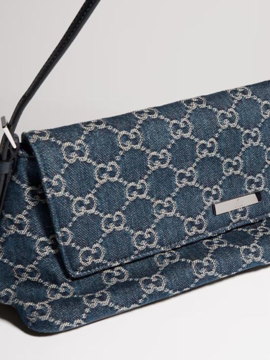 26FW 구찌 매디슨 미디엄 숄더백 874744FAF8V 4042 BLU - GUCCI